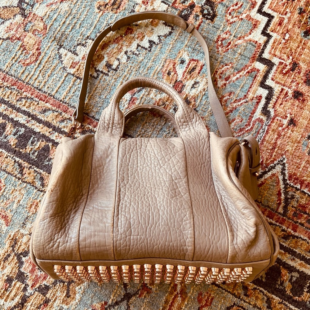 Sold ALEXANDER WANG 🌹 ROSEGOLD ROCCO DUFFEL TOTE